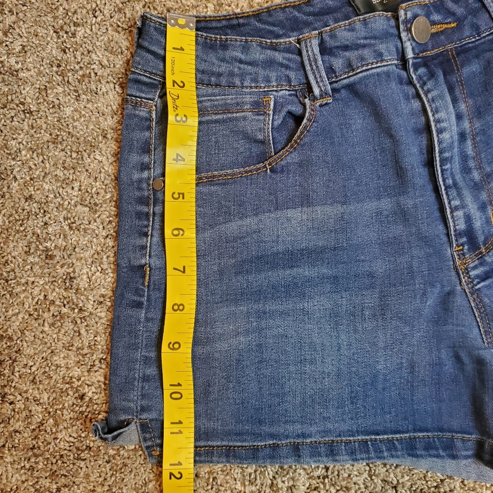 Black Label C'est Toi Blue Jean Shorts Medium Wash Casual - Picture 5 of 5